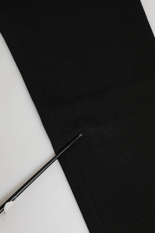 Pantalones jogger para hombre de algodón negro