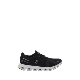 Schwarze Sportsneaker aus Polyester