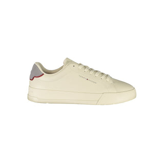 Beiger Polyurethan-Sneaker für Herren