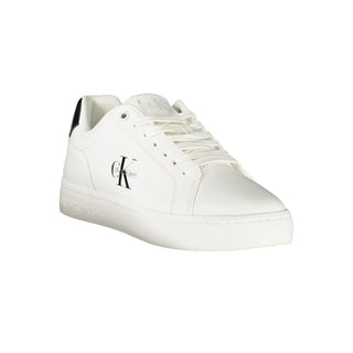 Zapatillas blancas de poliuretano para mujer