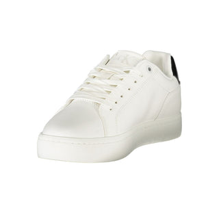 Zapatillas blancas de poliuretano para mujer