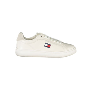 Zapatillas blancas de poliuretano para mujer