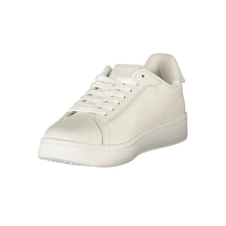 Zapatillas blancas de poliuretano para mujer