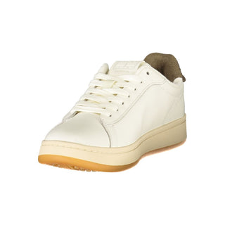 Zapatillas blancas de poliuretano para mujer