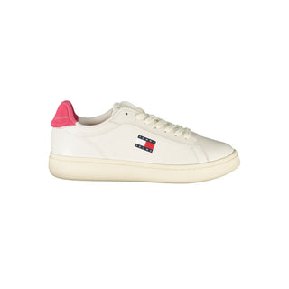 Zapatillas blancas de poliuretano para mujer