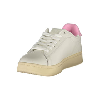 Bianco Polyurethan Damen-Sneaker