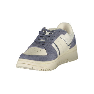 Weiße Leder-Herrensneaker