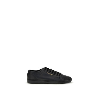 Black Calf Leather Bos Taurus Sneakers