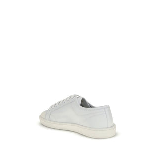 Zapatillas bajas Bos Taurus de cuero de ternero blanco