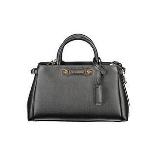 Nero Poliuretano Damenhandtasche