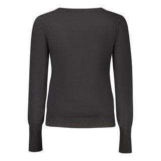 "Nero Viscosa Damen Cardigan"