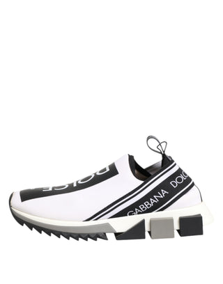 Schwarz Weiße Slip On Sorrento Sneakers Schuhe