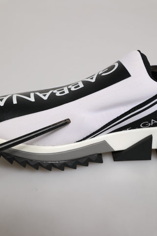Schwarz Weiße Slip On Sorrento Sneakers Schuhe
