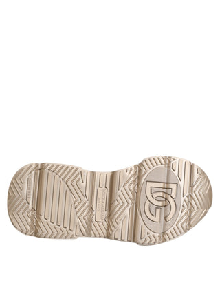 Zapatillas Daymaster de cuero dorado para mujer
