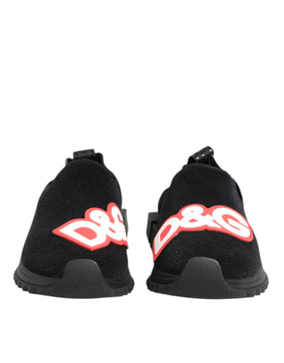 Schwarze, graue Slip-On Sorrento Sneakers