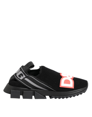 Schwarze, graue Slip-On Sorrento Sneakers