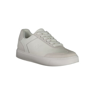Herren-Sneaker aus weißem Polyurethan