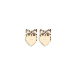 Pendientes de latón dorado