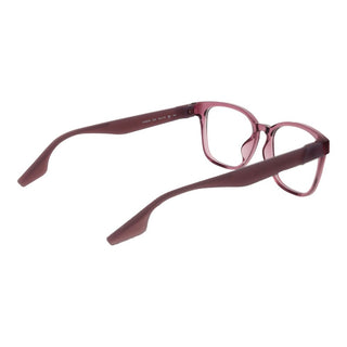 Gafas con montura de acero inoxidable moradas  