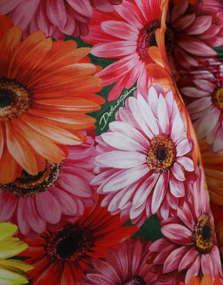 Vestido mini ajustado con estampado floral multicolor