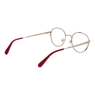 Gafas con montura metálica púrpura