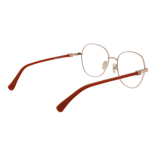 Gafas con montura de metal dorado