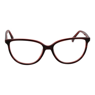 Burgunderfarbene Acetatbrille (Gestell)