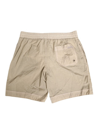 Beige Nylon Beachwear Herren Boxershorts Bademode