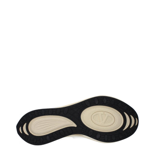 Zapatillas deportivas blancas de tela