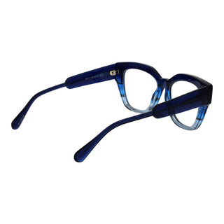 Blaue Acetatbrille (Gestell)