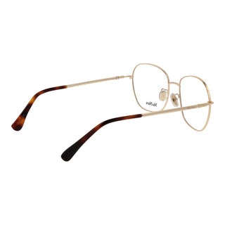 Gafas con montura de metal dorado