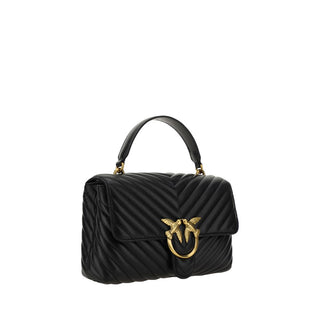 Black Calf Leather Bos Taurus Handbag