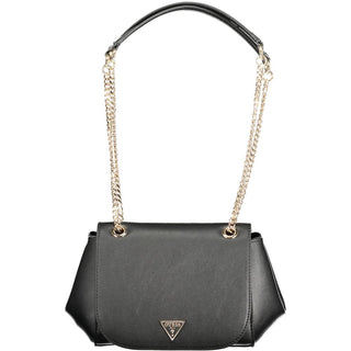 Nero Poliuretano Damenhandtasche