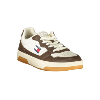 Herren-Sneaker aus weißem Polyurethan