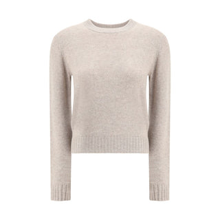 Beiger Kaschmirpullover