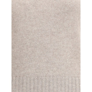 Beige Cashmere Cashmere Sweater