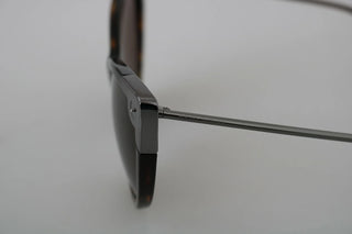 DG4337 Dunkelbraune Cateye-Damen-Sonnenbrille