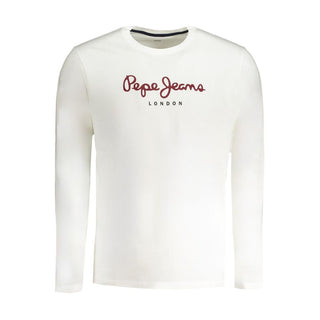 Bianco Baumwoll-Herren-T-Shirt