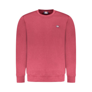 Rotes Herren-Sweatshirt aus Baumwolle