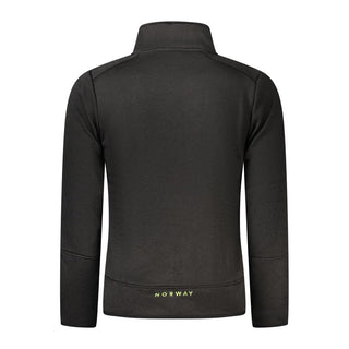 Schwarzes Polyester Herren-Sweatshirt