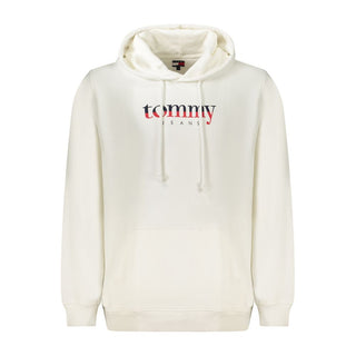 Sudadera para hombre de algodón blanco