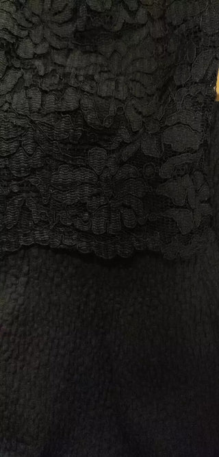 Schwarzes Spitzenkleid Bodycon Etuikleid Personal