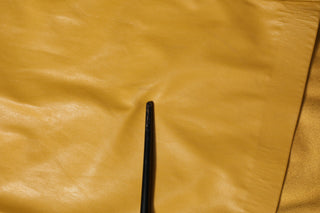 Polyester Belted Shirt Midi Long Sleeve Yellow Mustard