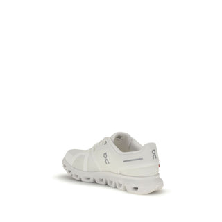 Zapatillas deportivas de poliéster reciclado blanco