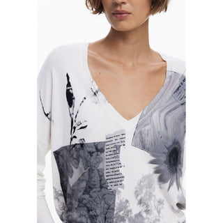 White Viscosa Women's Jersey
