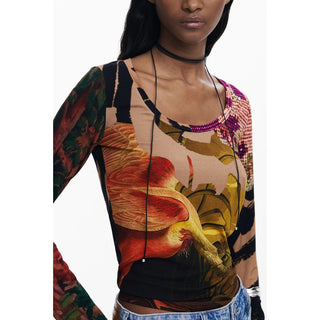 Marrone Viscosa Women T-Shirt
