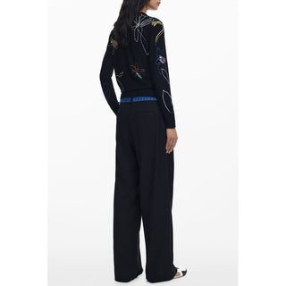 Black Viscosa Women's Jersey