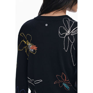 Black Viscosa Women's Jersey