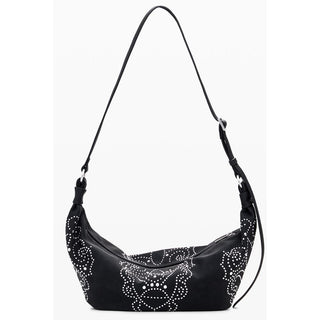 Nero Poliuretano Damenhandtasche