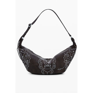 Braune Damenhandtasche aus Polyethylen